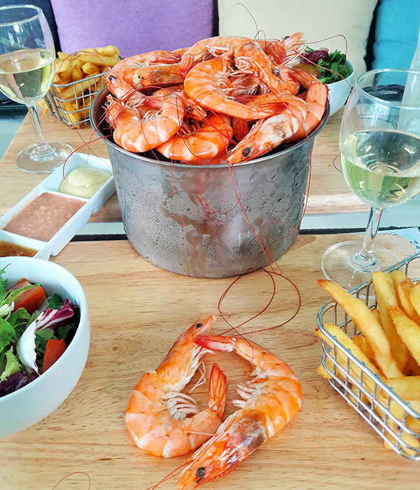 Cafe Soriya, Prawn bucket